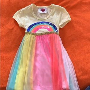 Pretty rainbow dress